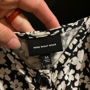 SOLD Who What Wear Floral Midi Dress